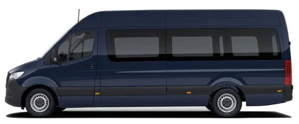 Mercedes Sprinter Okul Koyu Mavi Fabrika Çıkış Rengi