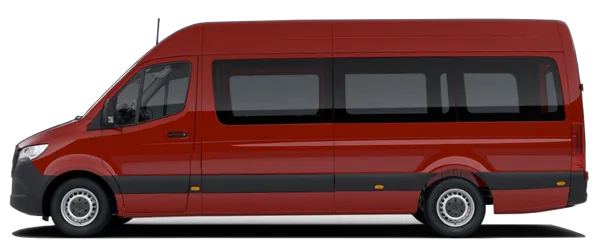 Mercedes Sprinter Okul Kırmızı Fabrika Çıkış Rengi