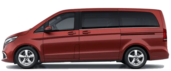 Mercedes V-Serisi Metalik Kırmızı Fabrika Çıkış Rengi