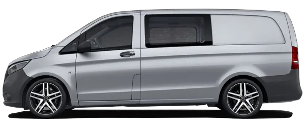 Mercedes Vito Kombi / Mixto Metalik Gümüş Fabrika Çıkış Rengi