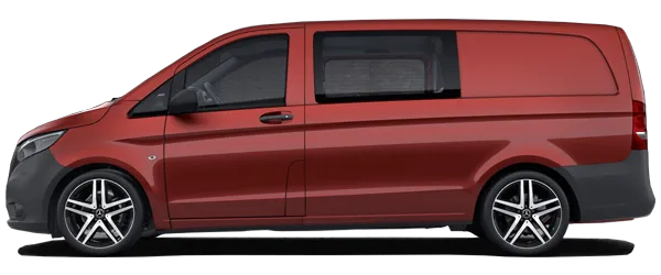 Mercedes Vito Kombi / Mixto Metalik Kırmızı Fabrika Çıkış Rengi