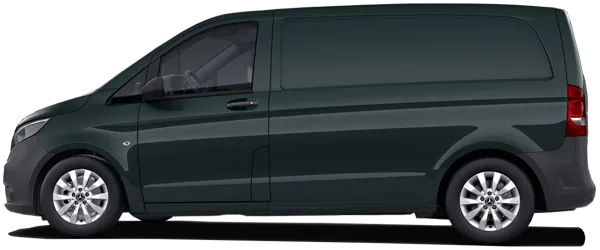 Mercedes Vito Panelvan Panelvan Panelvan Pro 114 CDI Ekstra Uzun Granit Yeşili
