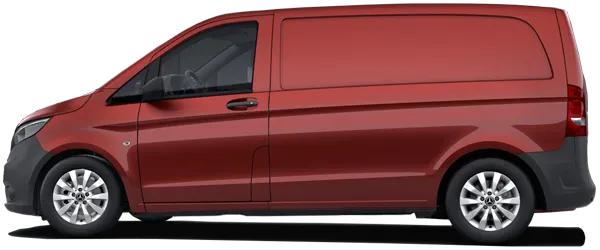 Mercedes Vito Panelvan Metalik Kırmızı Fabrika Çıkış Rengi