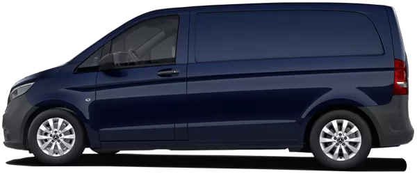 2025 Mercedes Vito Panelvan Metalik Mavi Rengi