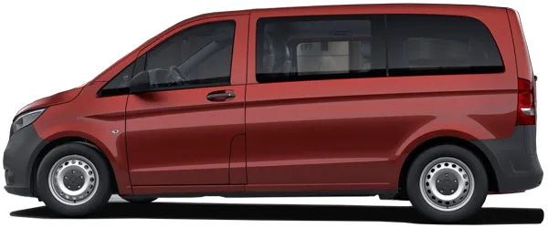 Mercedes Vito Tourer / Select Metalik Kırmızı Fabrika Çıkış Rengi