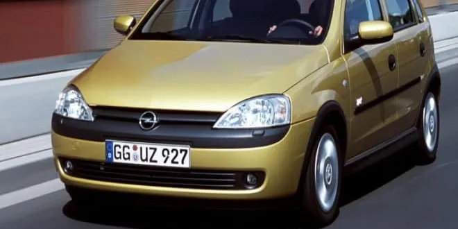 2001 Model Opel Corsa