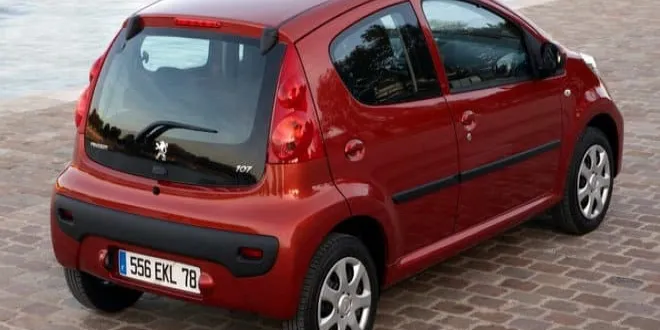 2012 Model Peugeot 107