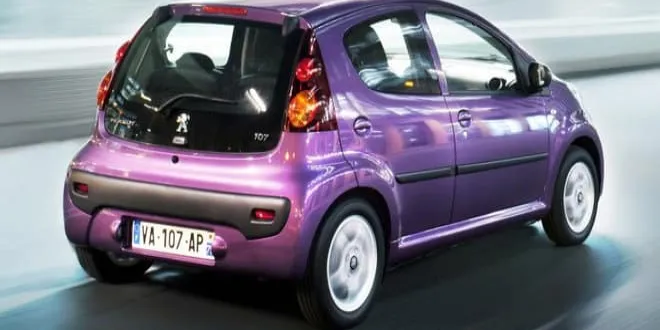2013 Model Peugeot 107