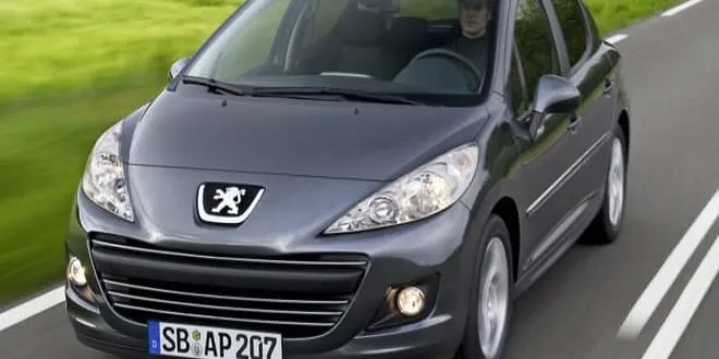 2012 Model Peugeot 207