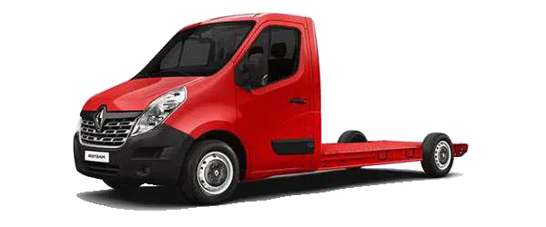 Renault Master Kamyonet Gelincik Kırmızı Fabrika Çıkış Rengi