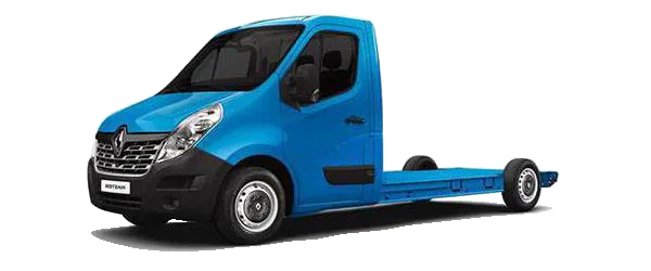 Renault Master Kamyonet Mavi Fabrika Çıkış Rengi