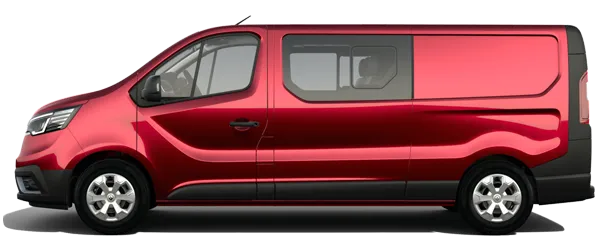 Renault Trafic Combi Carmen Kırmızı Fabrika Çıkış Rengi