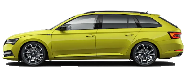 Skoda Superb Combi Metalik Altın Sarısı Fabrika Çıkış Rengi