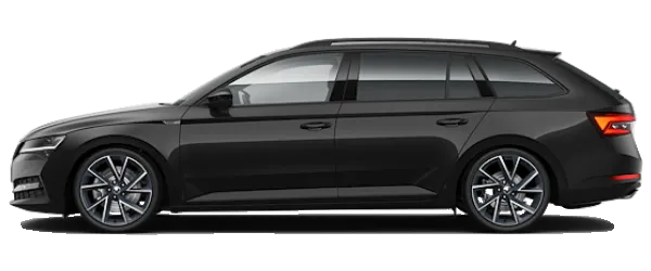 Skoda Superb Combi Metalik Siyah Fabrika Çıkış Rengi