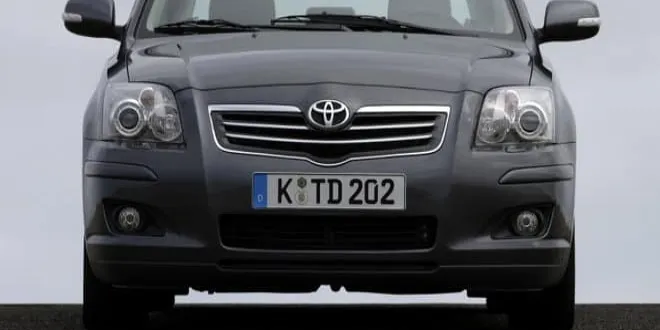 2009 Model Toyota Avensis