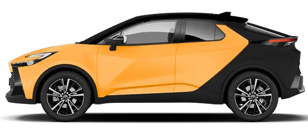 Toyota C-HR Çift Renk Amber Fabrika Çıkış Rengi