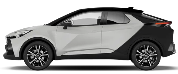 Toyota C-HR Çift Renk Kristal Gümüş Gri Fabrika Çıkış Rengi