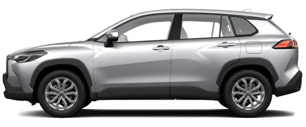 Toyota Corolla Cross Parlak Gümüş Gri Fabrika Çıkış Rengi