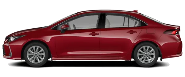 Toyota Corolla Egzotik Kırmızı Fabrika Çıkış Rengi