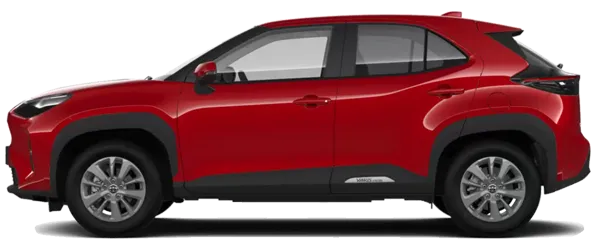 2025 Model Toyota Yaris Cross Egzotik Kırmızı