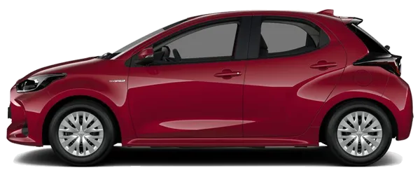 Toyota Yaris Metalik Kırmızı Fabrika Çıkış Rengi