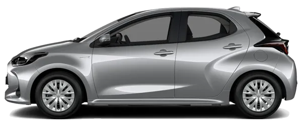 Toyota Yaris Gümüş Metalik Gri Fabrika Çıkış Rengi