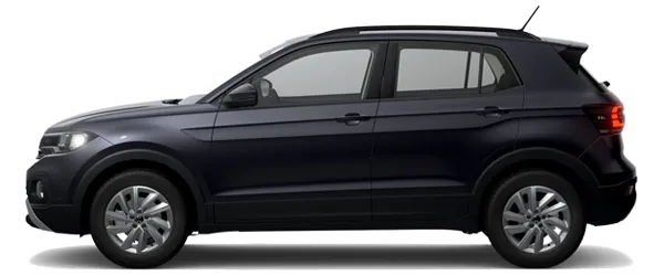 Volkswagen T-Cross Duman Gri Fabrika Çıkış Rengi