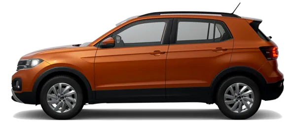 Volkswagen T-Cross Tropik Turuncu Fabrika Çıkış Rengi