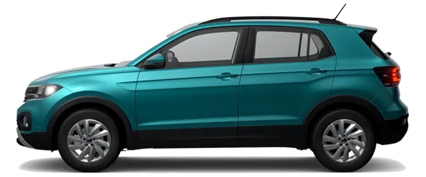 Volkswagen T-Cross Turkuaz Fabrika Çıkış Rengi