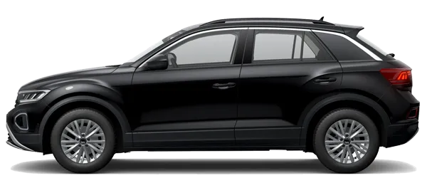 Volkswagen T-Roc Derin Siyah Fabrika Çıkış Rengi