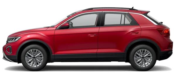 Volkswagen T-Roc Mercan Kırmızı Fabrika Çıkış Rengi