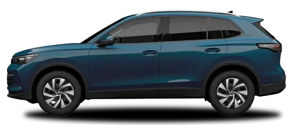 Volkswagen Tiguan Günbatımı Mavi Fabrika Çıkış Rengi