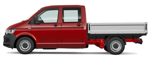 2025 Model Volkswagen Transporter Pikap Kırmızı