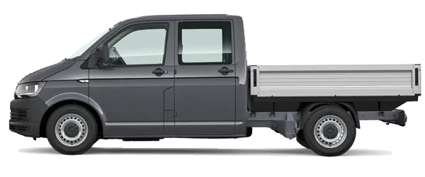 Volkswagen Transporter Pikap Saf Gri Fabrika Çıkış Rengi