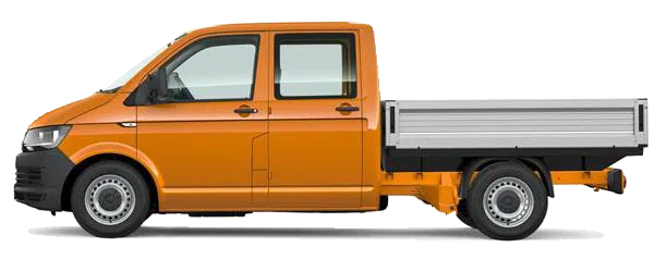 Volkswagen Transporter Pikap Turuncu Fabrika Çıkış Rengi