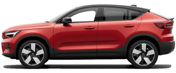 Volvo C40 Füzyon Kırmızı Fabrika Çıkış Rengi