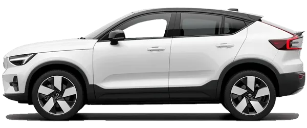 Volvo C40 Kristal Beyaz Fabrika Çıkış Rengi