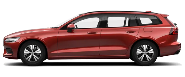 Volvo V60 Cross Country Metalik Kırmızı Fabrika Çıkış Rengi