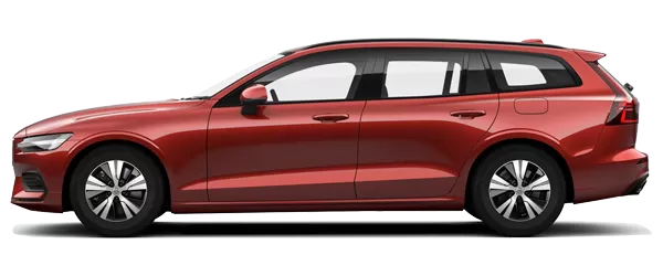 2025 Volvo V60 Cross Country Metalik Kırmızı Rengi