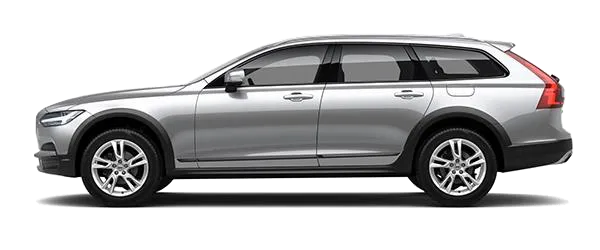 Volvo V90 Cross Country Metalik Parlak Gümüş Fabrika Çıkış Rengi